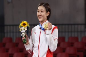 Chen Meng is a Chinese professional table tennis player.